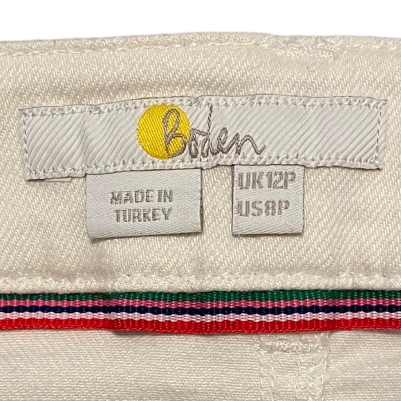 Boden A-Line Zip Front Mini Skirt w/ Pockets NWOT Size 8P - Picture 4 of 5